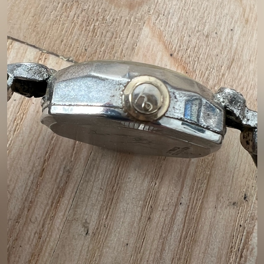 Helbros Rare Vintage Mechanical Ladies Watch Stainless Stretch Bracelet Case - Picture 7 of 13